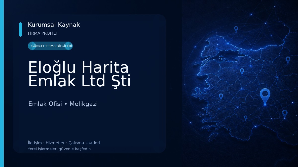 Eloğlu Harita Emlak Ltd Şti