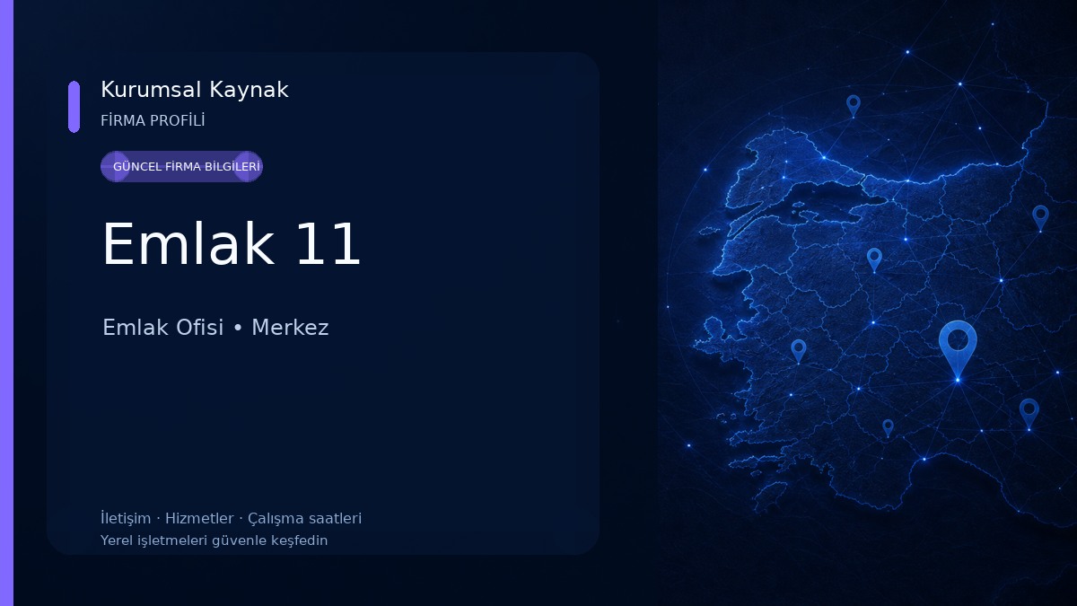 Emlak 11 Emlak Ofisi
