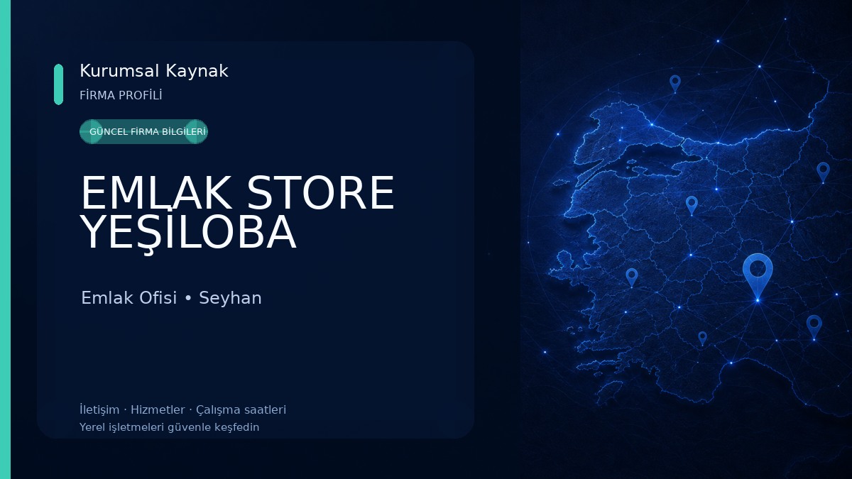 EMLAK STORE YEŞİLOBA