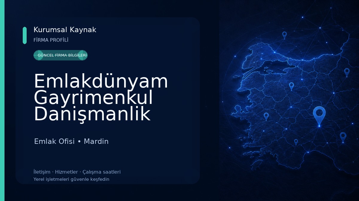 Emlakdünyam Gayrimenkul Danişmanlik Emlak Ofisi