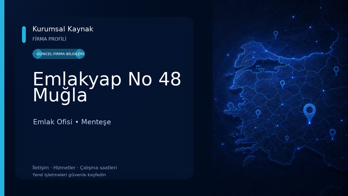 Emlakyap No 48 Muğla Emlak Ofisi