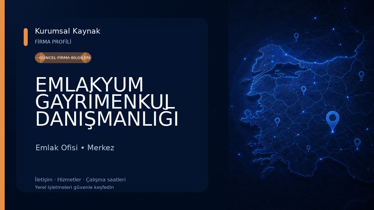 EMLAKYUM GAYRİMENKUL DANIŞMANLIĞI