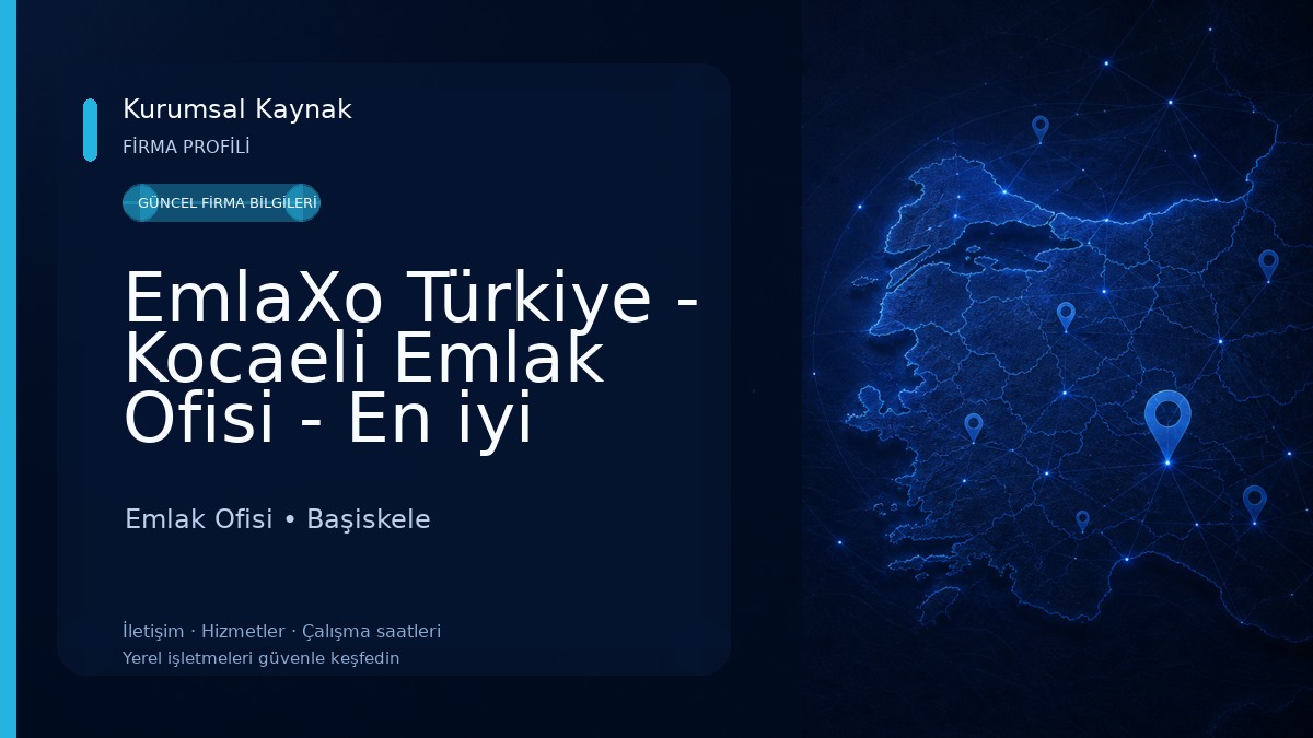 EmlaXo Türkiye - Kocaeli Emlak Ofisi - En iyi Emlak Ofisi Emlak Ofisi