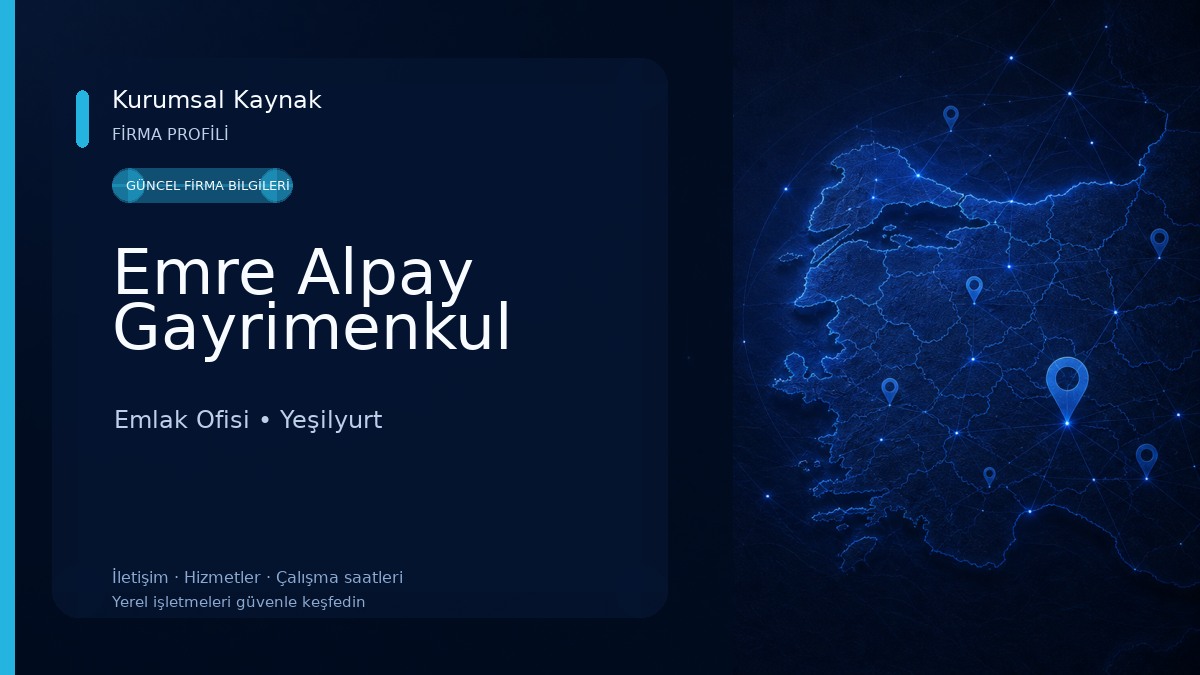Emre Alpay Gayrimenkul Emlak Ofisi