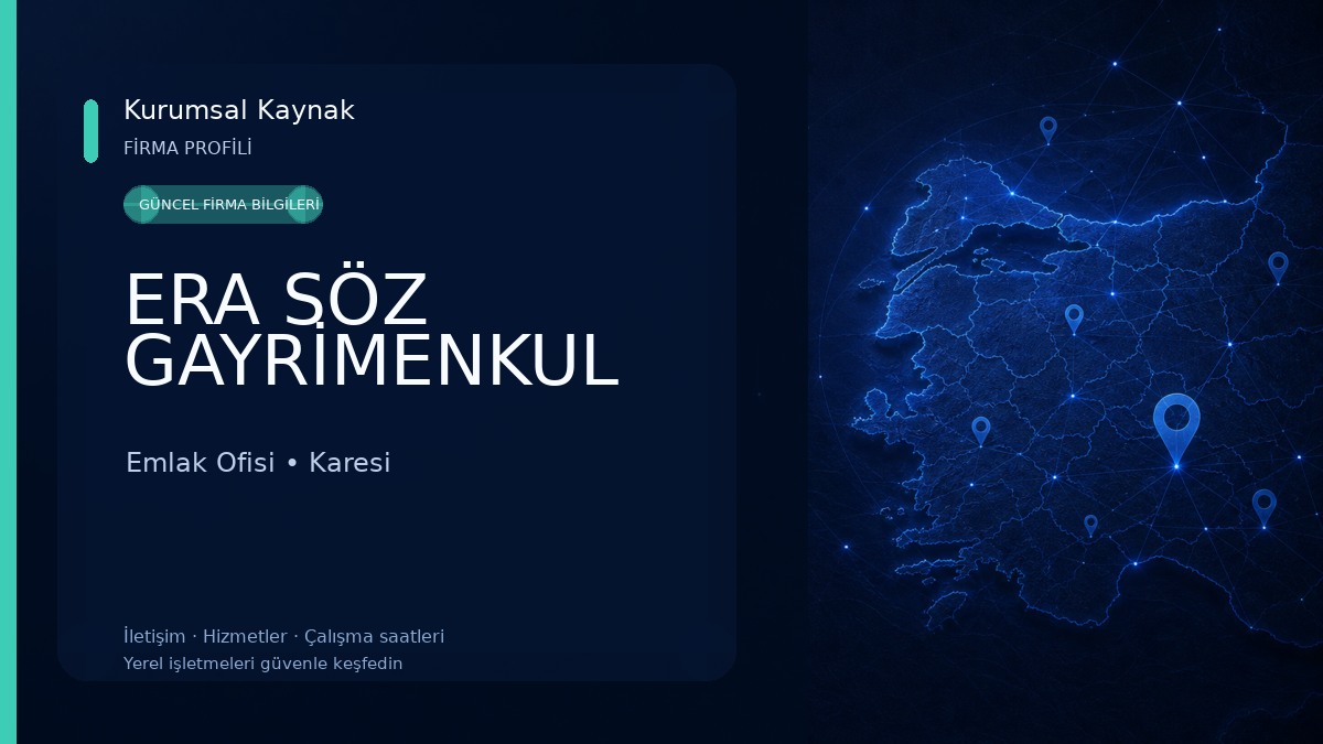 ERA SÖZ GAYRİMENKUL