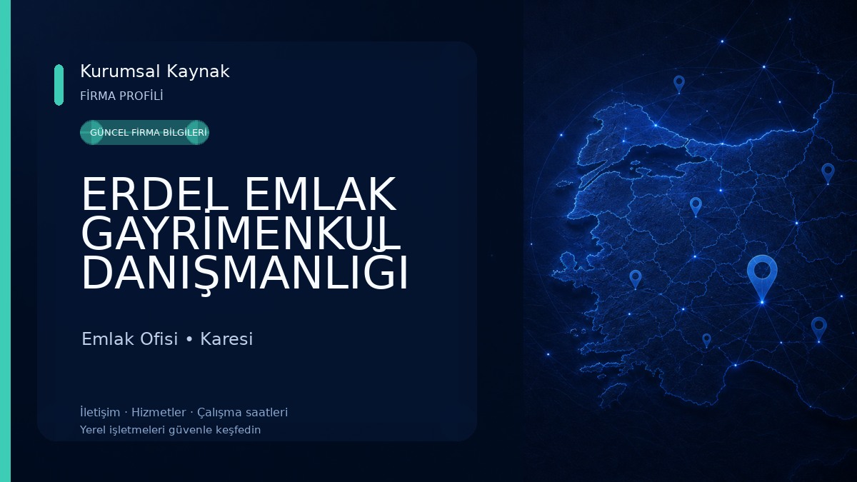 ERDEL EMLAK GAYRİMENKUL DANIŞMANLIĞI