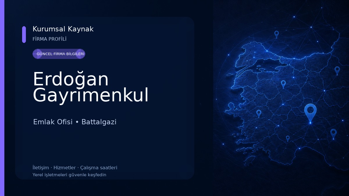 Erdoğan Gayrimenkul Emlak Ofisi