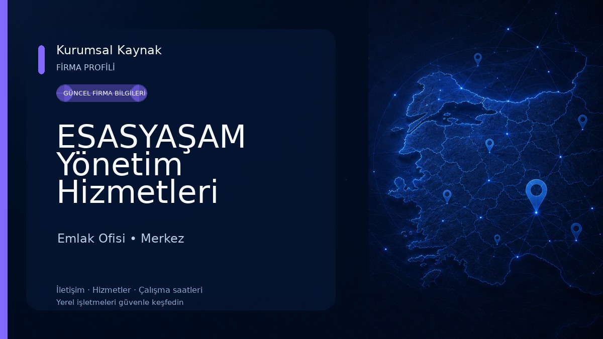 ESASYAŞAM Yönetim Hizmetleri