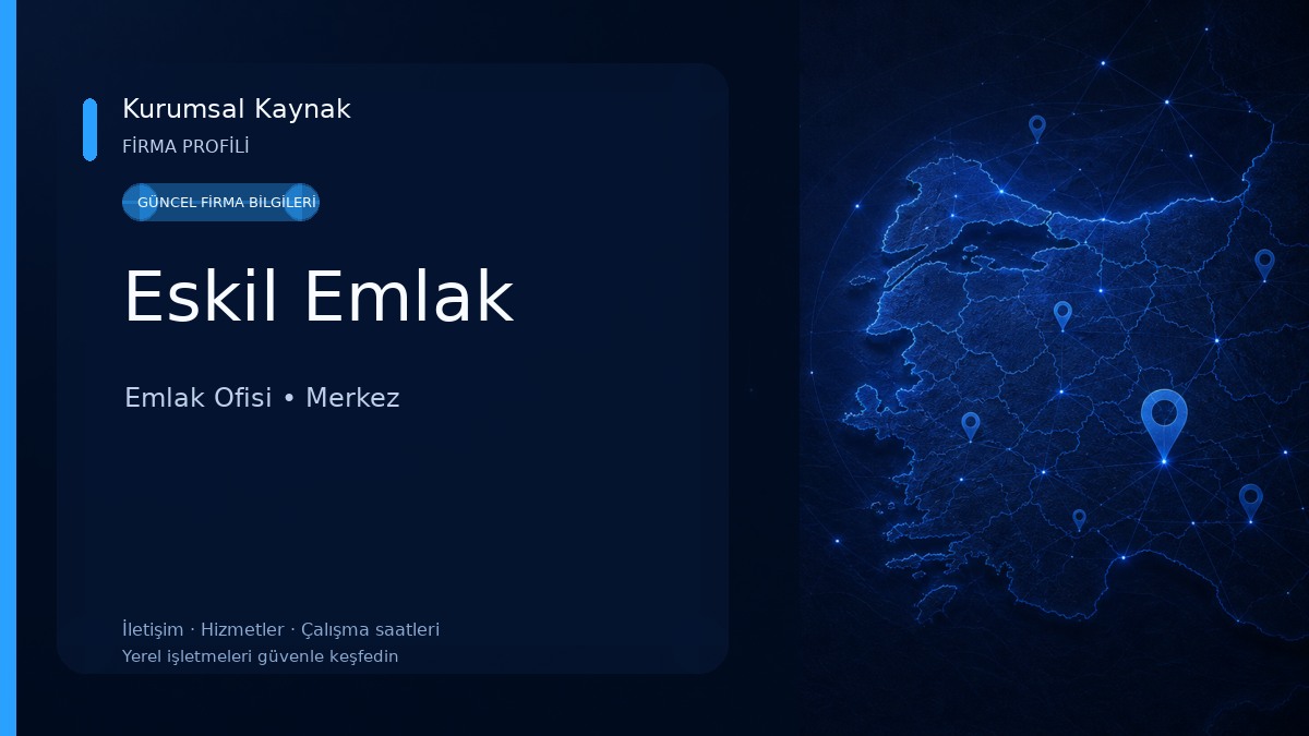 Eskil Emlak Emlak Ofisi