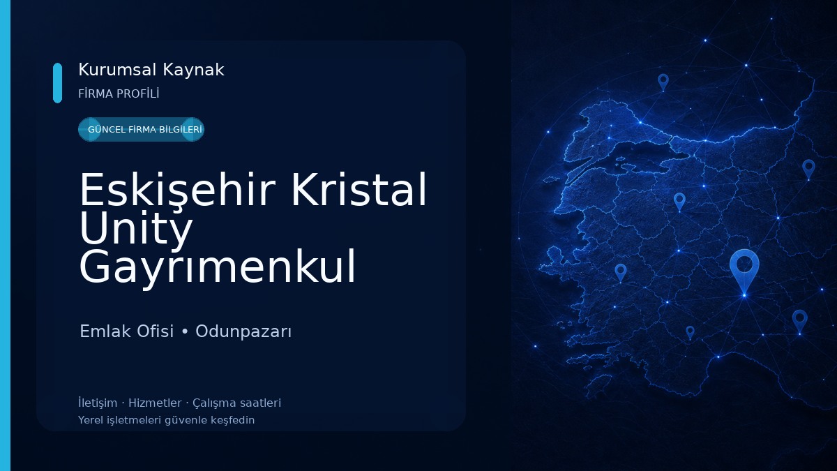 Eskişehir Kristal Unity Gayrımenkul Danışmanlığı
