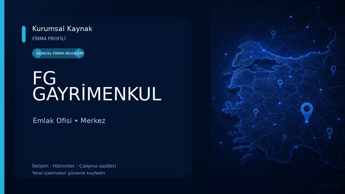 FG GAYRİMENKUL Emlak Ofisi