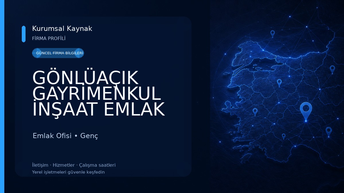 GÖNLÜAÇIK GAYRİMENKUL İNŞAAT EMLAK