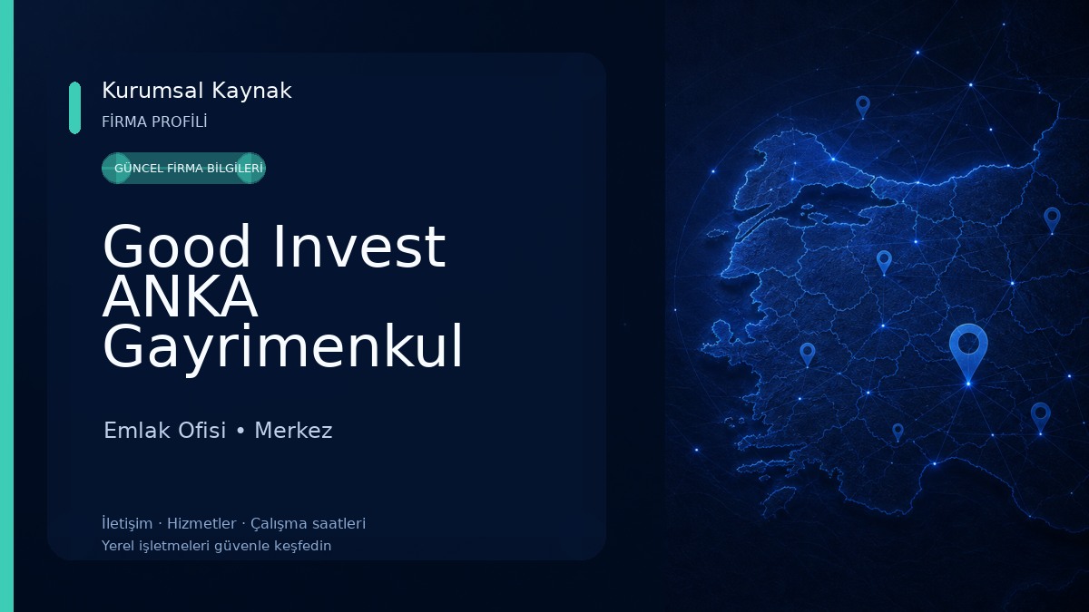 Good Invest ANKA Gayrimenkul
