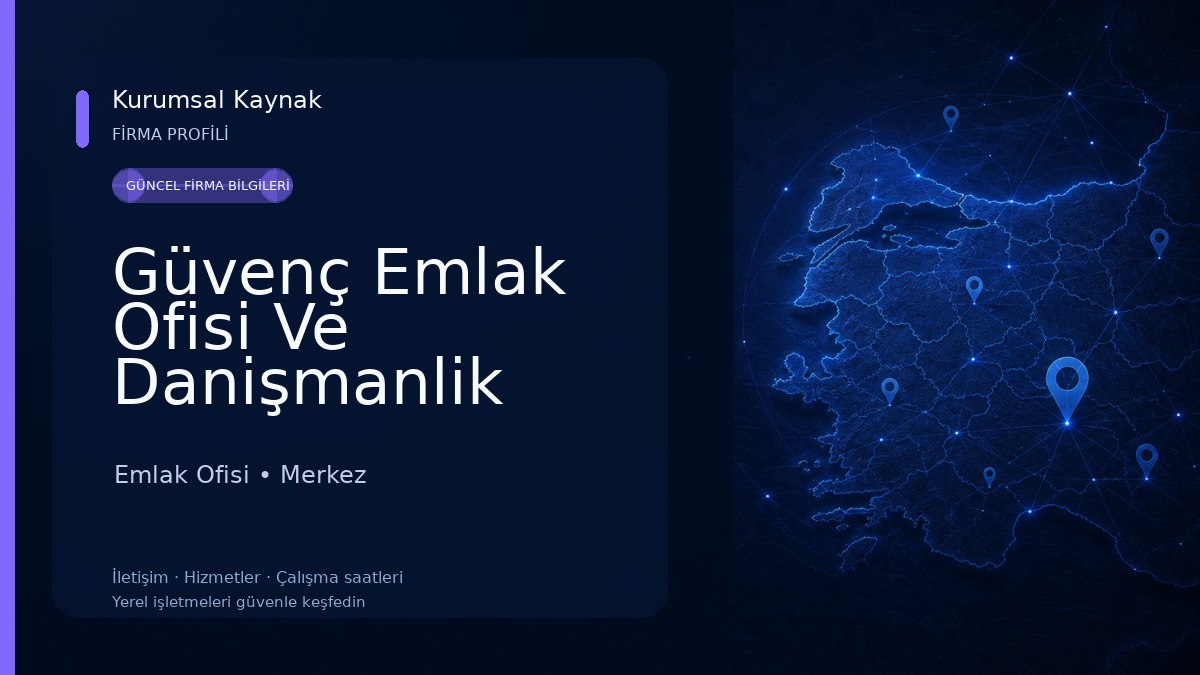 Güvenç Emlak Ofisi Ve Danişmanlik