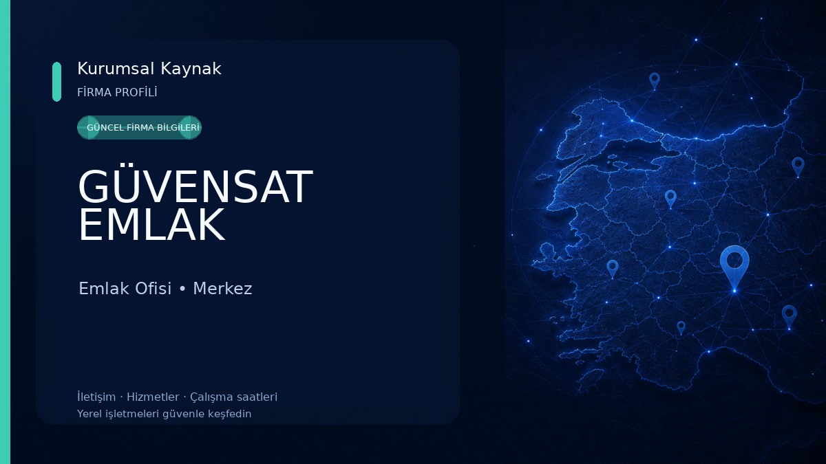 GÜVENSAT EMLAK Emlak Ofisi