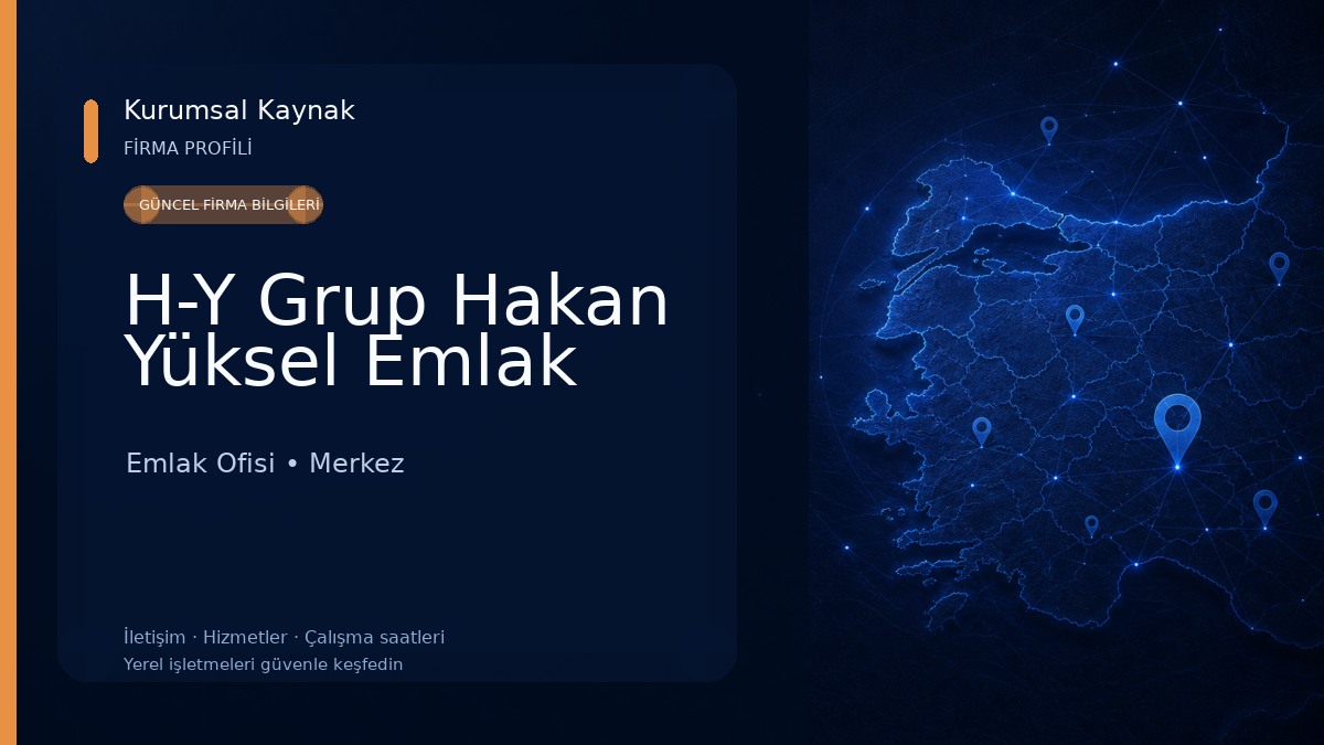 H-Y Grup Hakan Yüksel Emlak