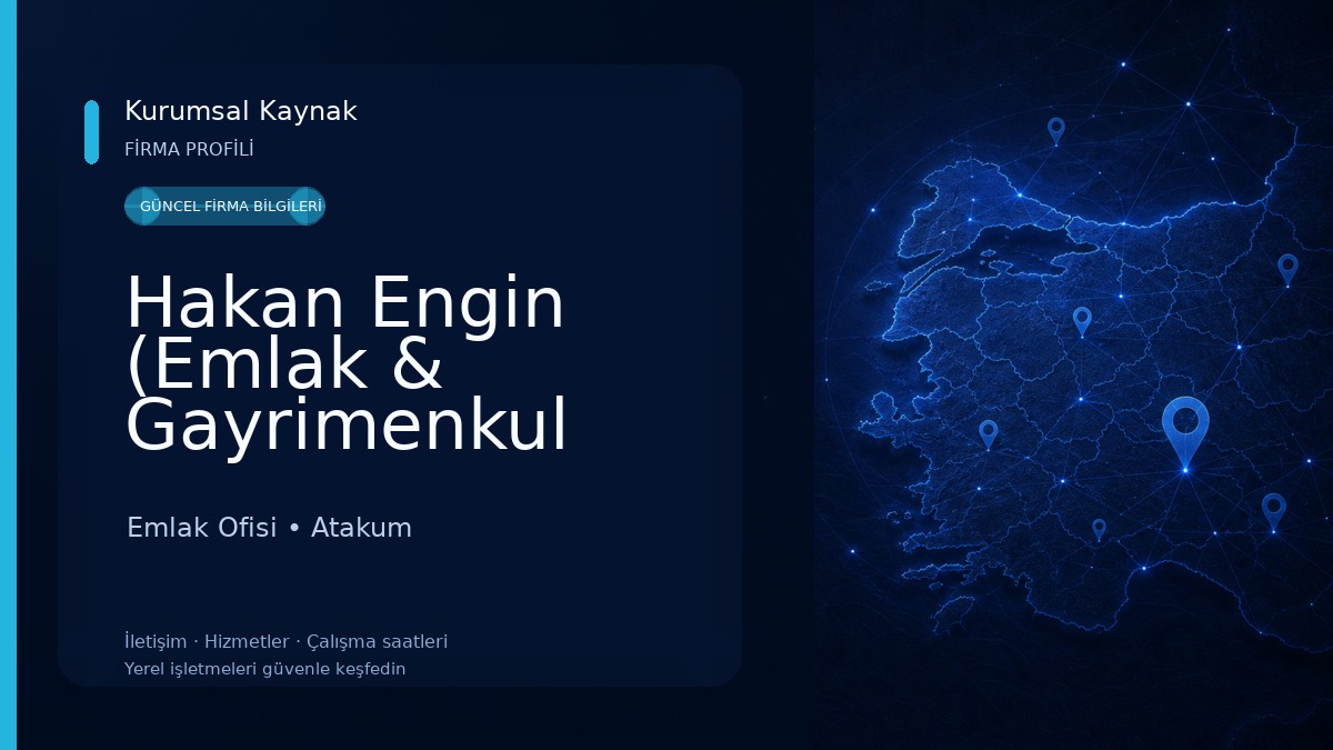 Hakan Engin (Emlak & Gayrimenkul Danışmanı)