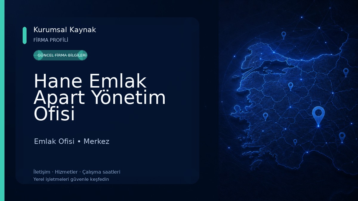Hane Emlak Apart Yönetim Ofisi