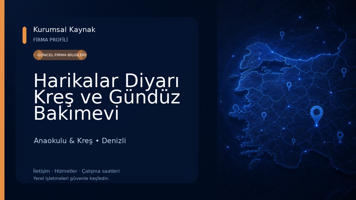 Harikalar Diyarı Kreş ve Gündüz Bakımevi