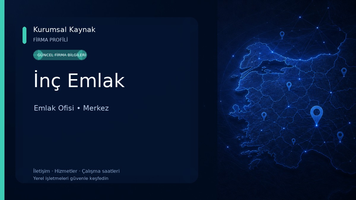 İnç Emlak Emlak Ofisi