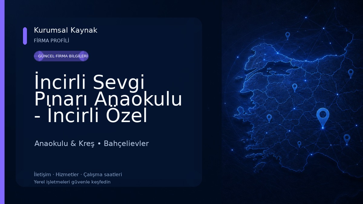 İncirli Sevgi Pınarı Anaokulu - İncirli Özel Kreş Anaokulu & Kreş