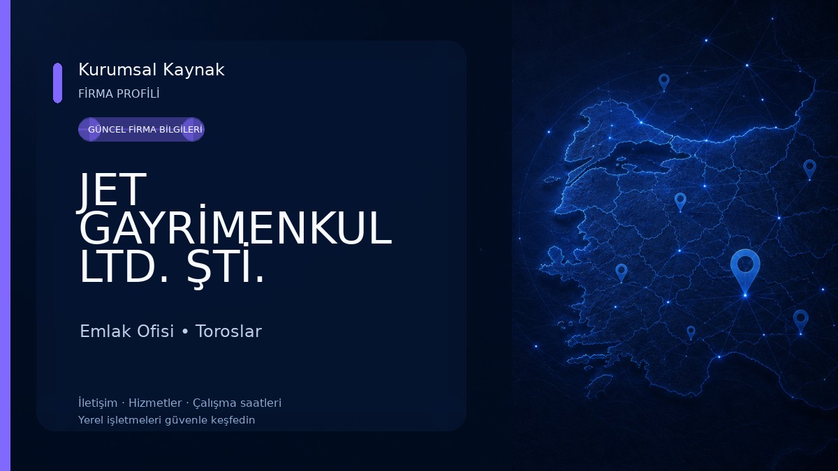 JET GAYRİMENKUL LTD. ŞTİ.