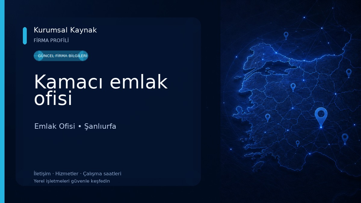 Kamacı emlak ofisi Emlak Ofisi