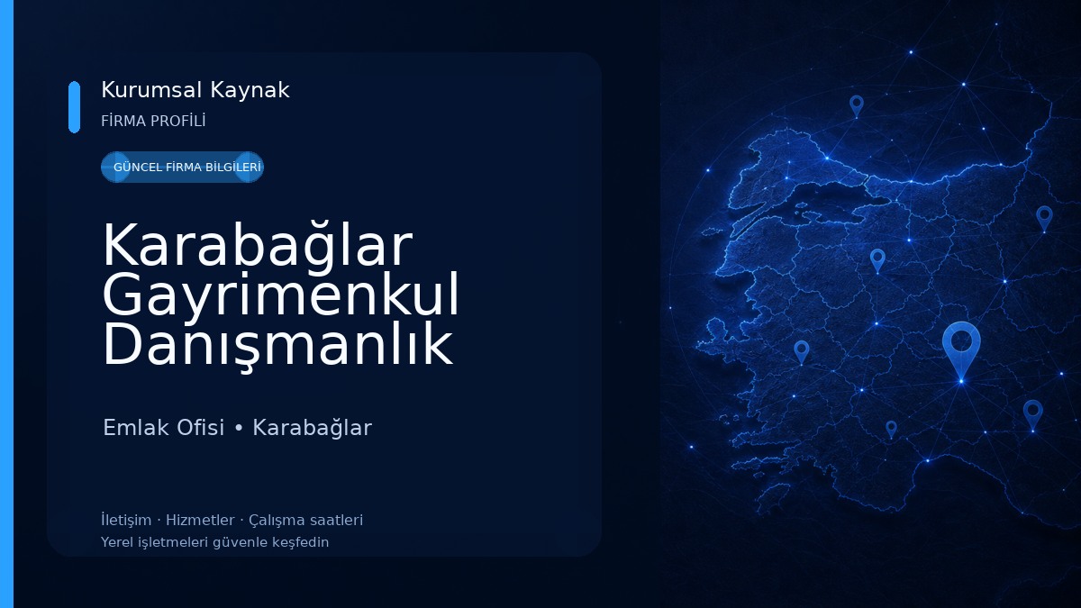 Karabağlar Gayrimenkul Danışmanlık Merkezi Emlak Ofisi