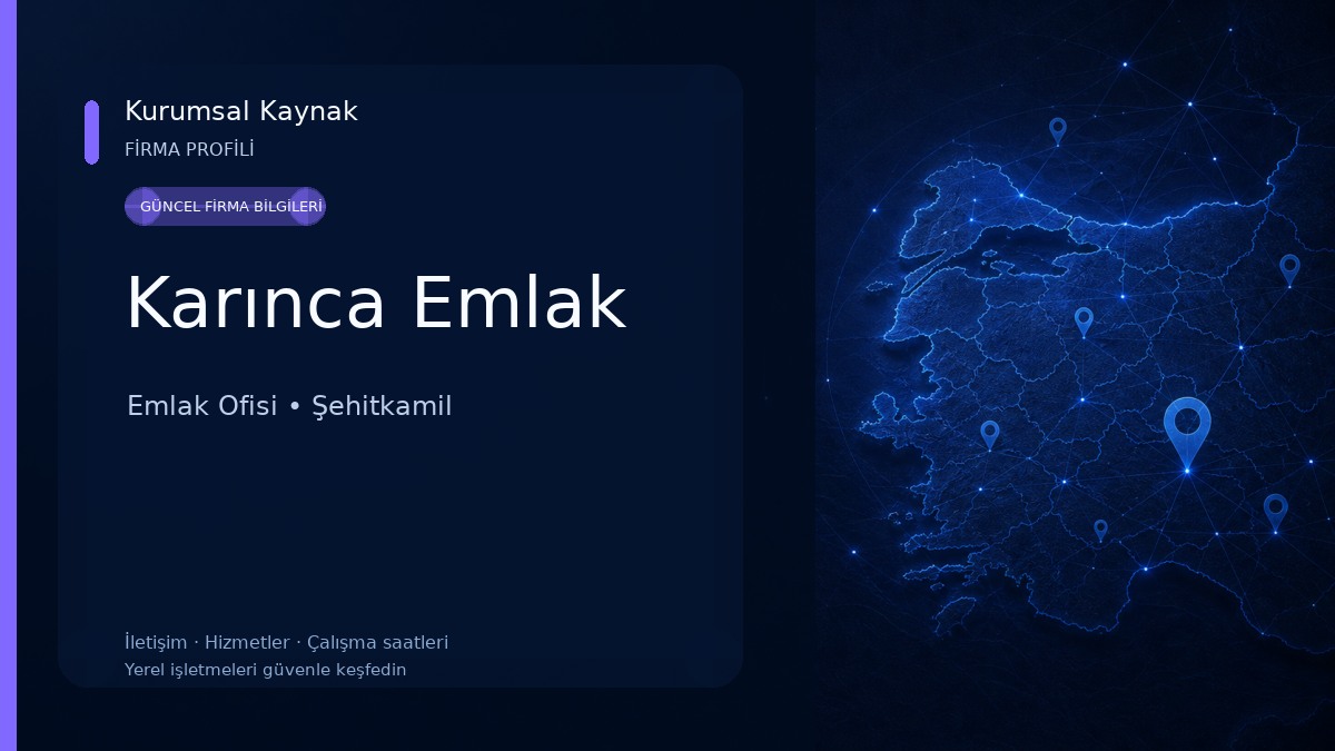 Karınca Emlak Emlak Ofisi