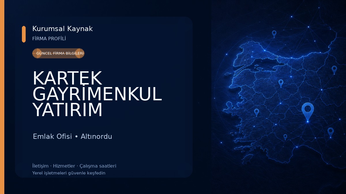 KARTEK GAYRİMENKUL YATIRIM DANIŞMANLIK