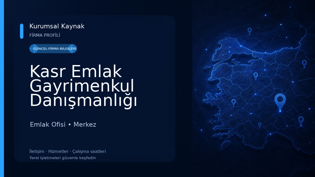 Kasr Emlak Gayrimenkul Danışmanlığı