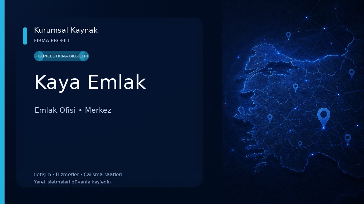 Kaya Emlak Emlak Ofisi