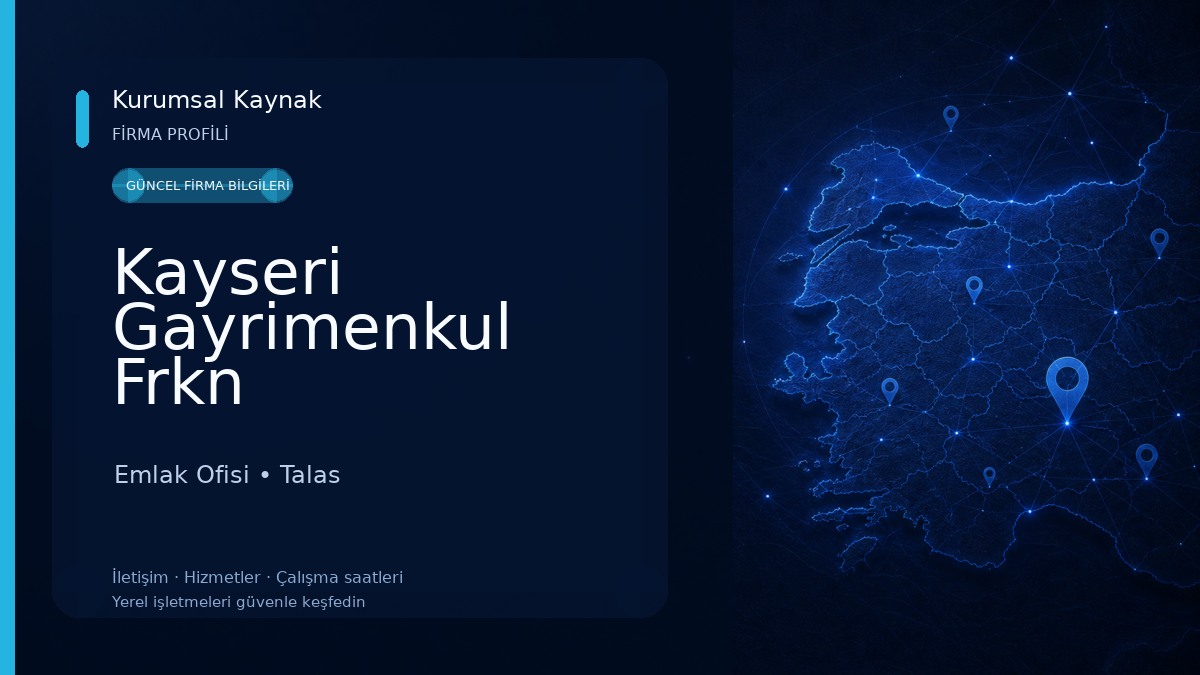 Kayseri Gayrimenkul Frkn