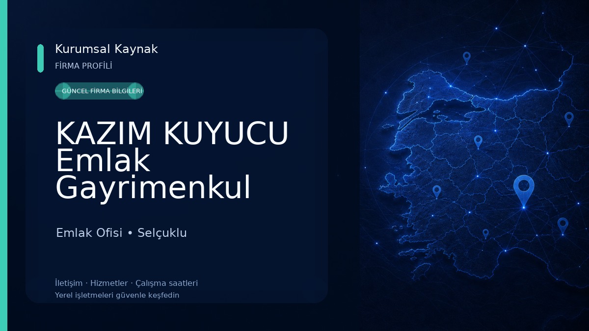 KAZIM KUYUCU Emlak Gayrimenkul Yatırım Danışmanlığı