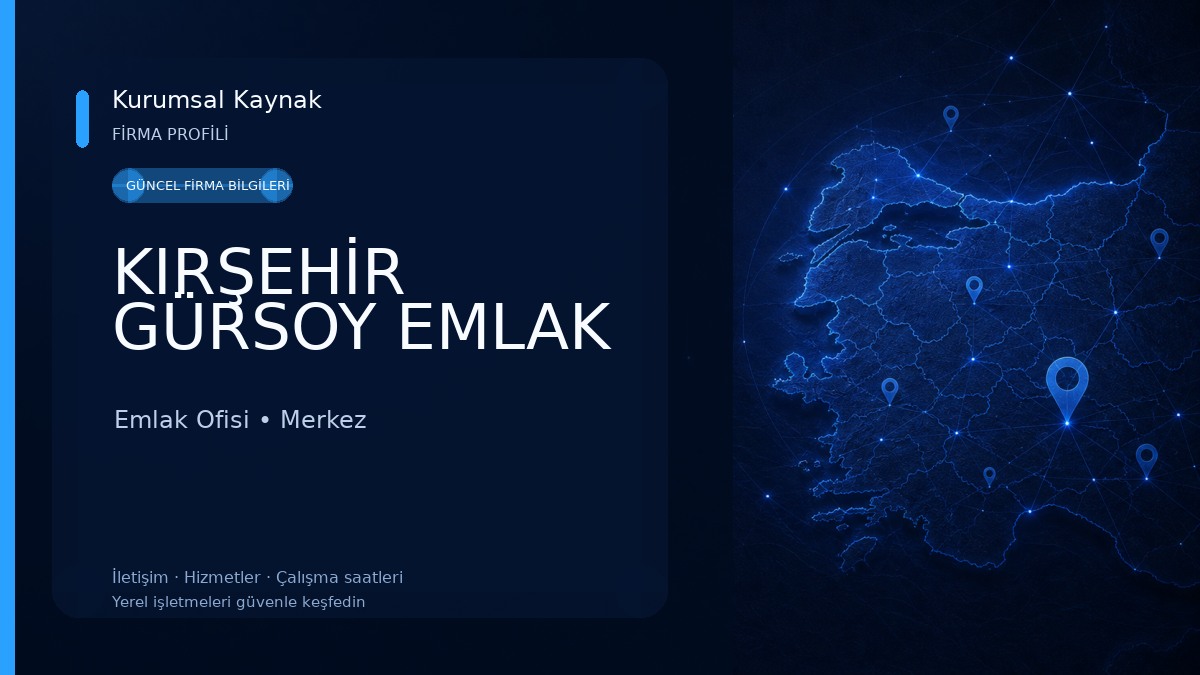 KIRŞEHİR GÜRSOY EMLAK