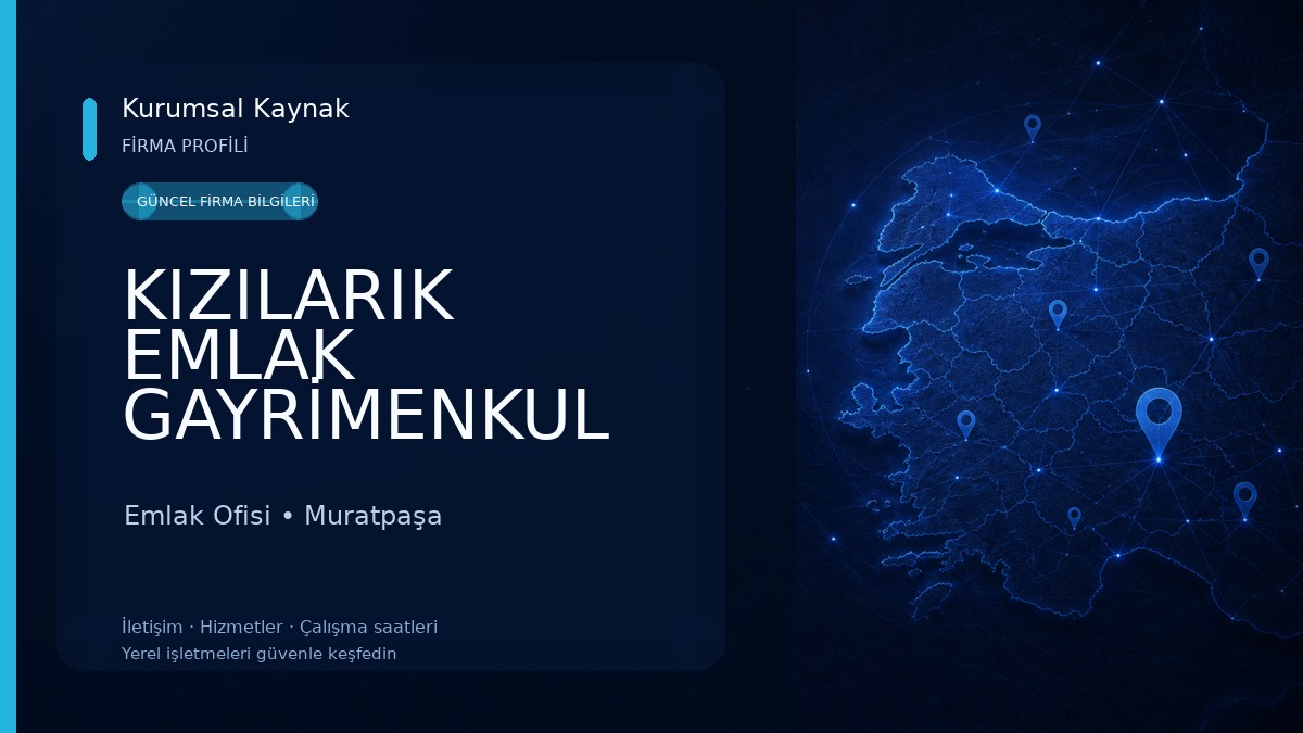 KIZILARIK EMLAK GAYRİMENKUL DANIŞMANLIK Emlak Ofisi