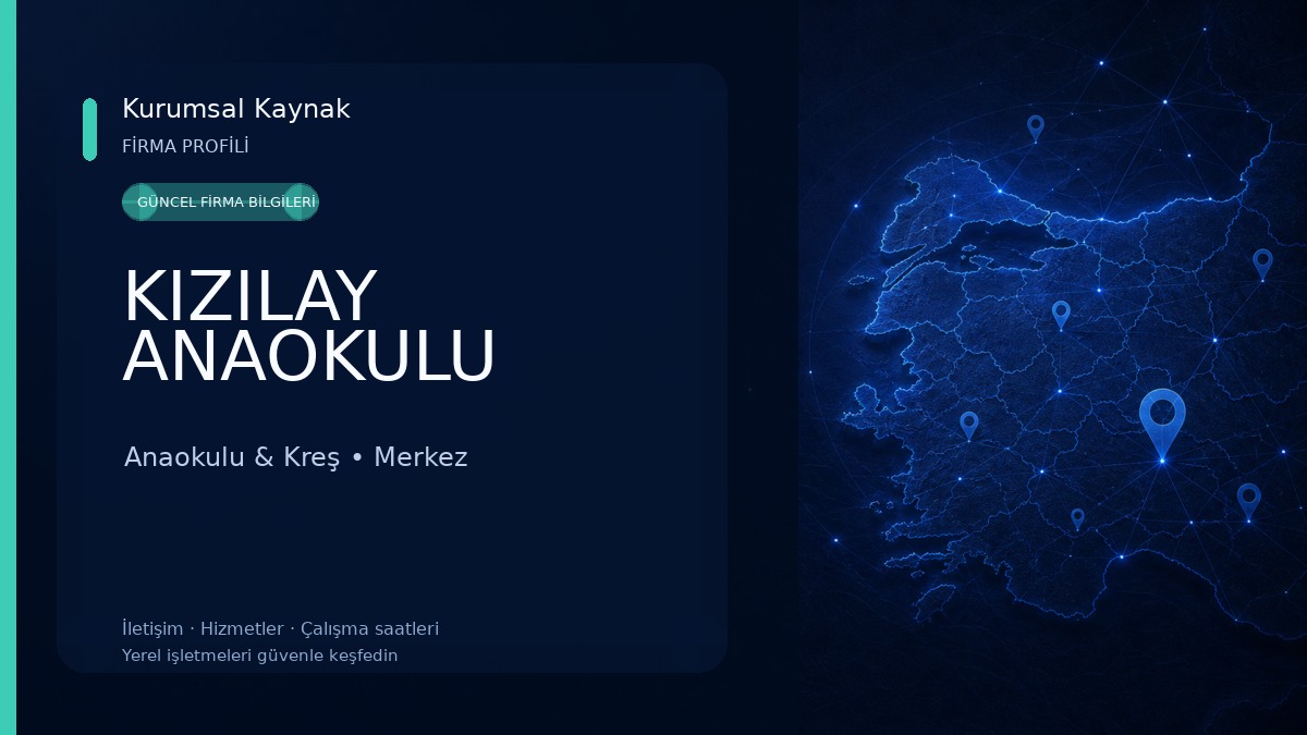 KIZILAY ANAOKULU Anaokulu & Kreş
