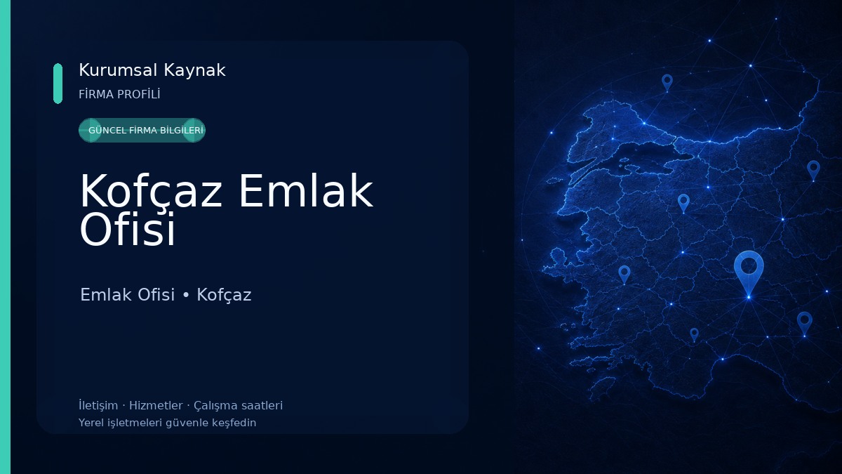 Kofçaz Emlak Ofisi Emlak Ofisi