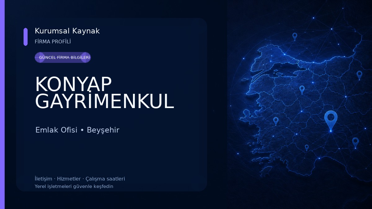 KONYAP GAYRİMENKUL