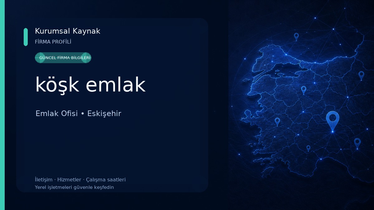 köşk emlak