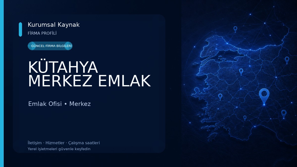 KÜTAHYA MERKEZ EMLAK