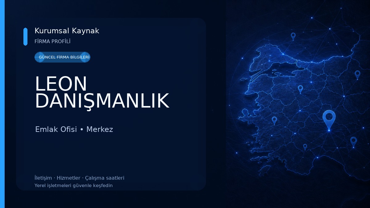 LEON DANIŞMANLIK Emlak Ofisi