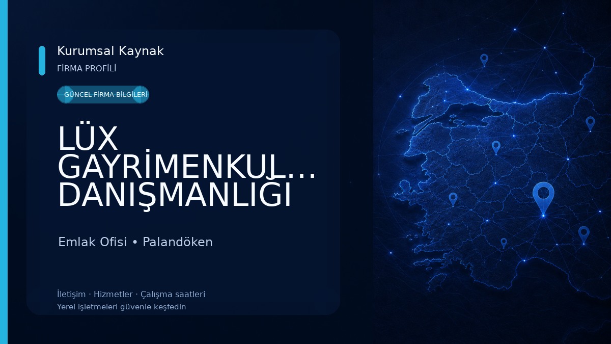 LÜX GAYRİMENKUL&YATIRIM DANIŞMANLIĞI