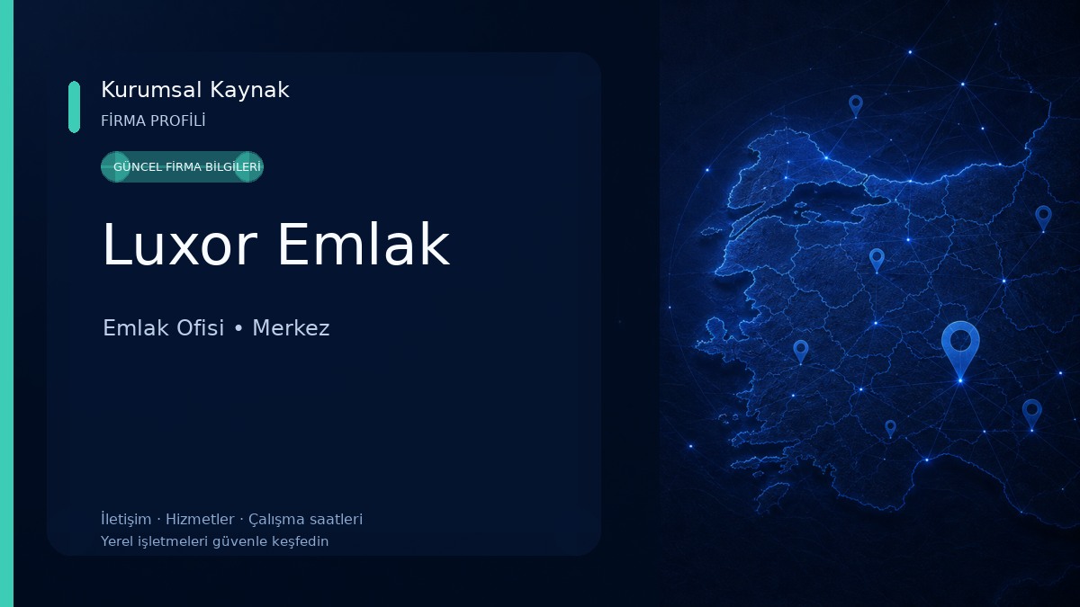 Luxor Emlak Emlak Ofisi