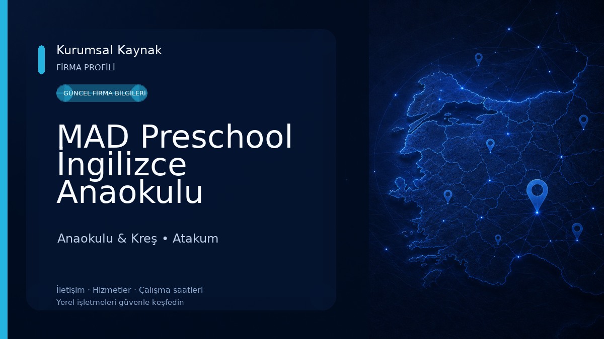 MAD Preschool İngilizce Anaokulu Anaokulu & Kreş