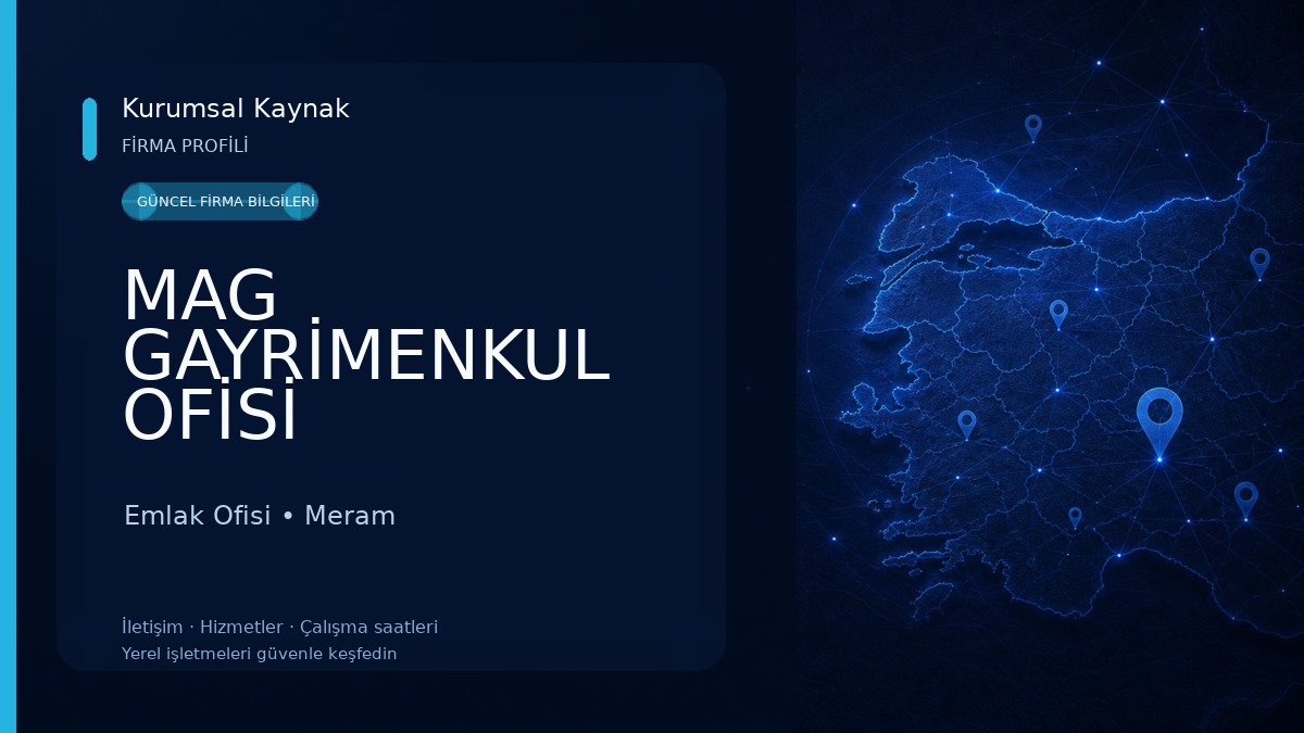 MAG GAYRİMENKUL OFİSİ