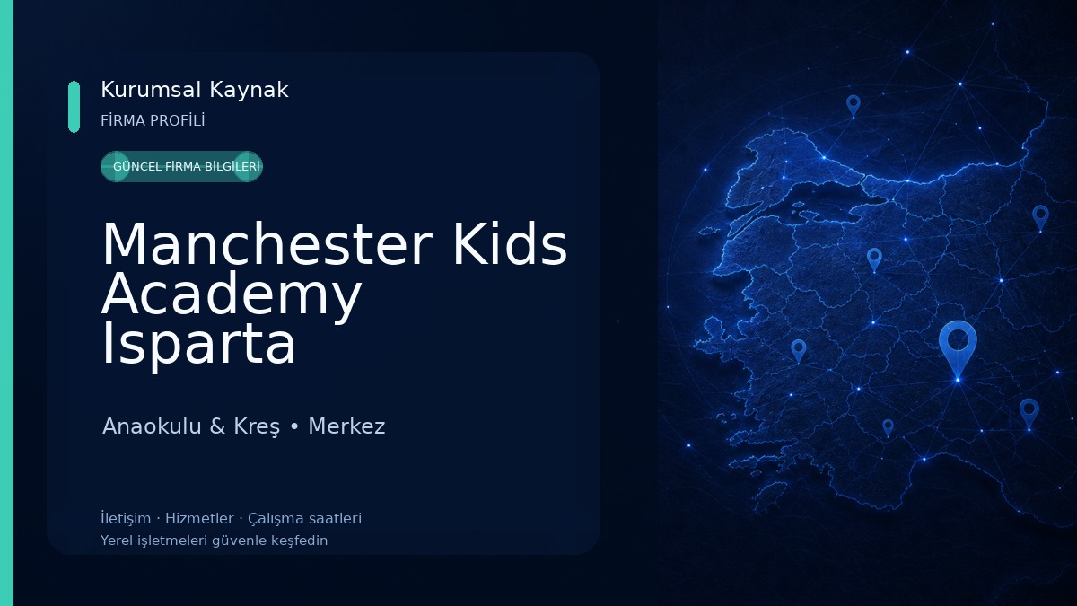 Manchester Kids Academy Isparta