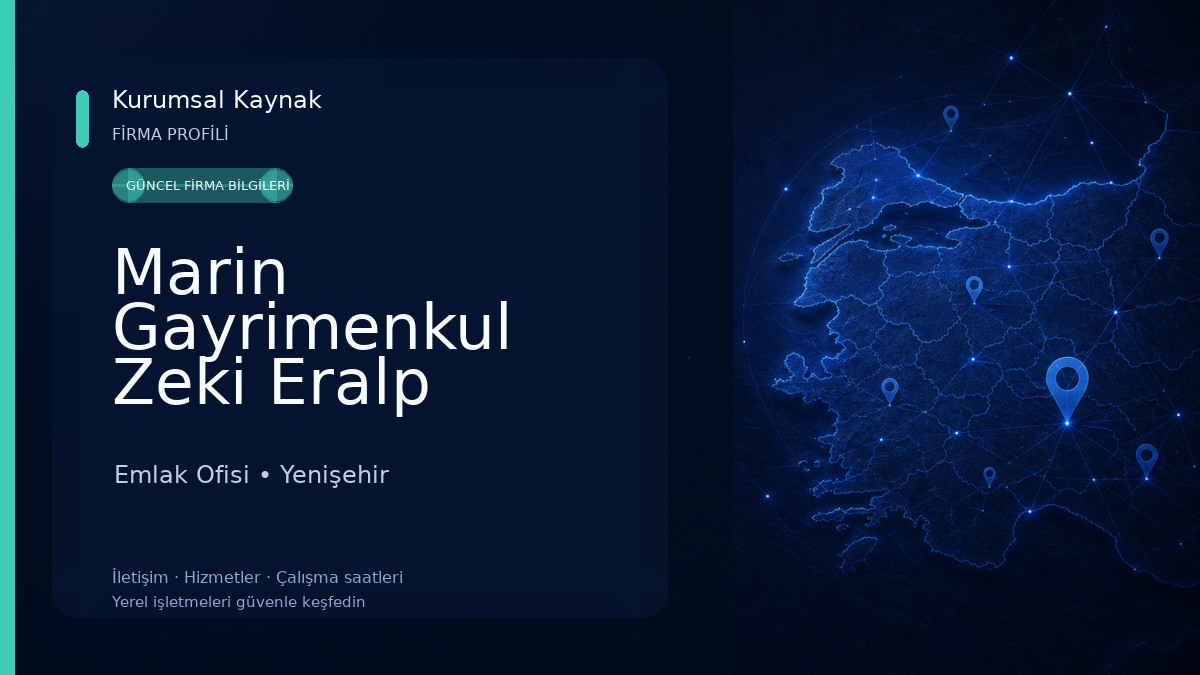 Marin Gayrimenkul Zeki Eralp
