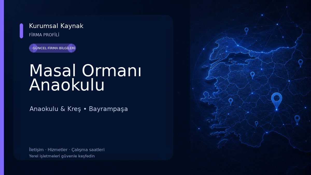Masal Ormanı Anaokulu Anaokulu & Kreş