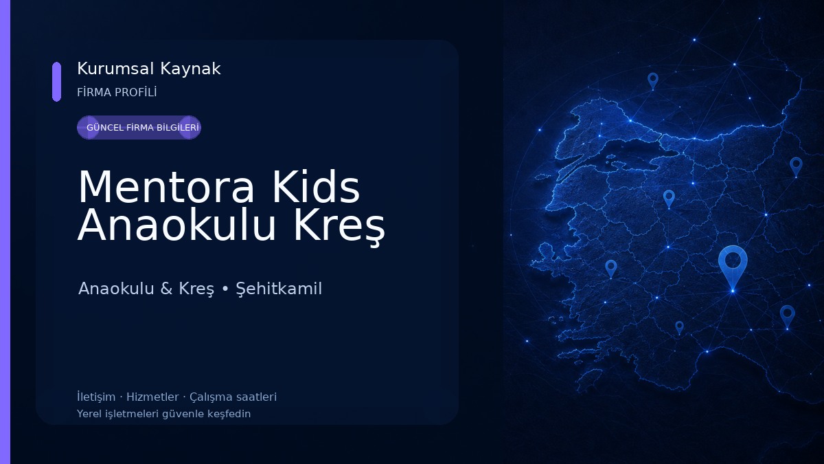 Mentora Kids Anaokulu Kreş